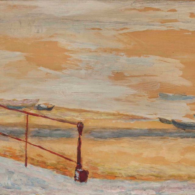 Pierre Bonnard — Пляж в Трувиле