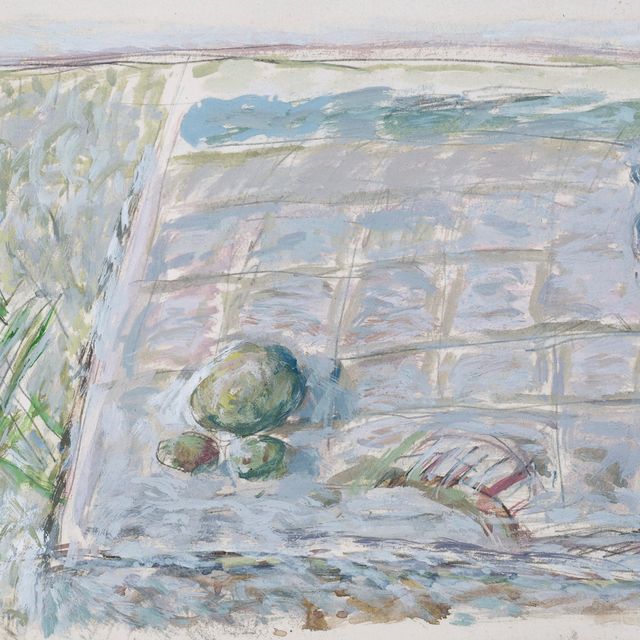 Pierre Bonnard — Смерть природы за столом на террасе