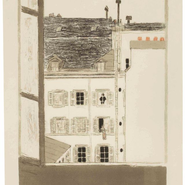Pierre Bonnard — Дом для свиданий в Париже, от компании Quelques aspects de la vie de Paris