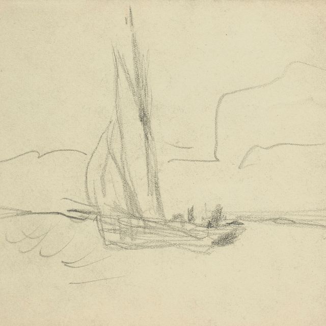 Pierre Bonnard — Вуаль, украшающая кот-Рошез