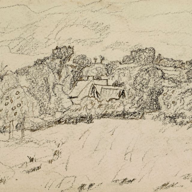 Pierre Bonnard — Дорожная карта кампании (прямая;оборотная сторона)