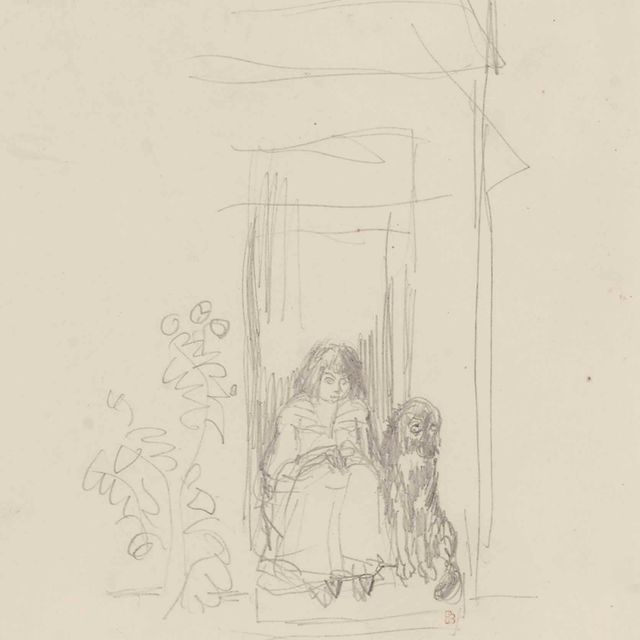 Pierre Bonnard — Марта и Блэк