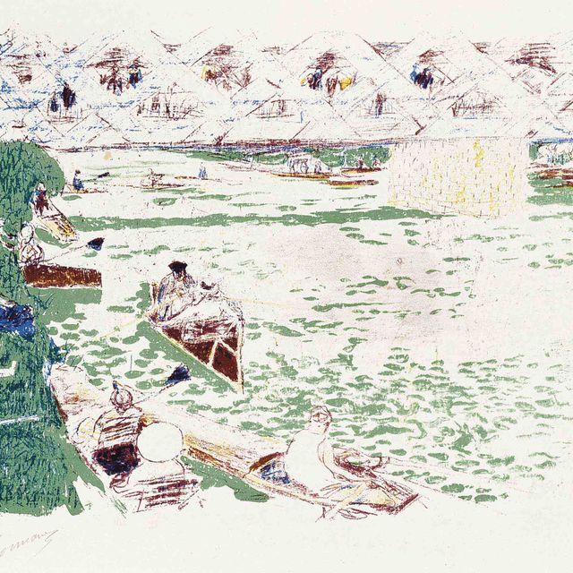 Pierre Bonnard — Ле Канотаж (Роже-Маркс, 44; Буве, 42)