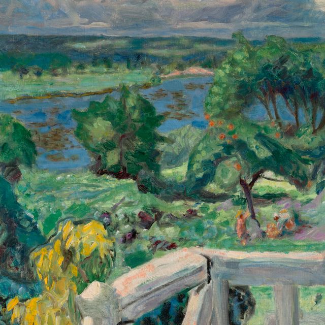 Pierre Bonnard — Солнечный удар (терраса для рулетиков на Верноне)