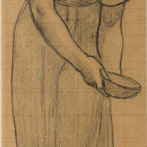 Pierre Puvis De Chavannes — Женщина-арендатор у тебя на коне