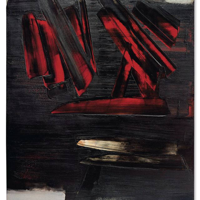 Pierre Soulages — Рисунок 186 x 143 см, 23 декабря 1959 года