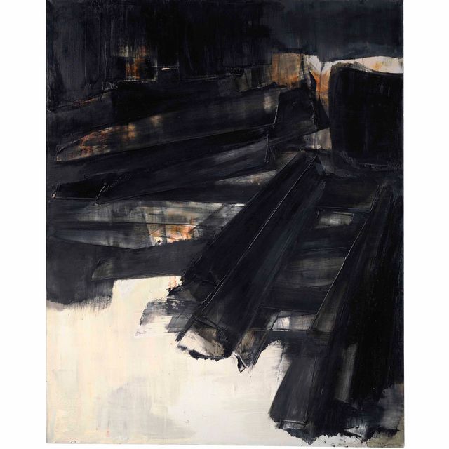 Pierre Soulages — Рисунок 202 x 156 см, 27 марта 1961 г.