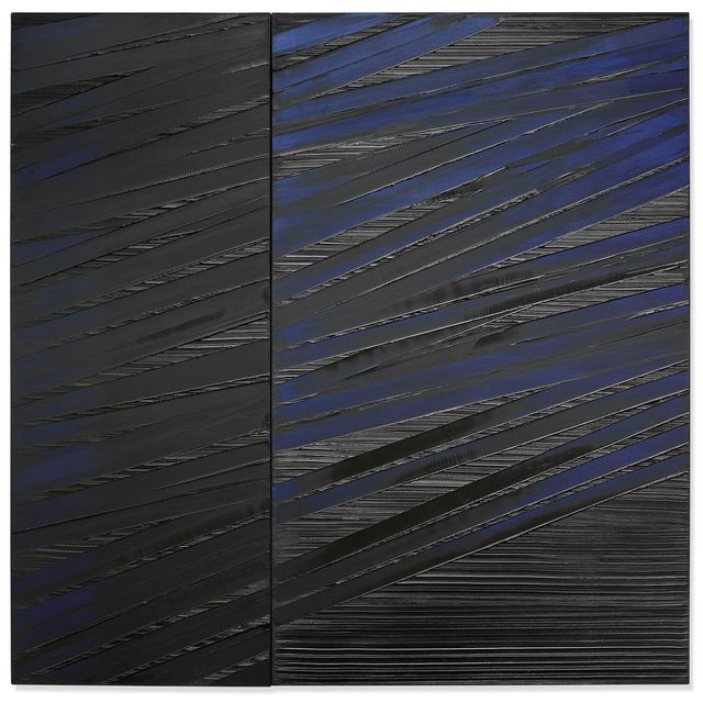 Pierre Soulages — Рисунок 222 x 222 см, 15 мая 1987