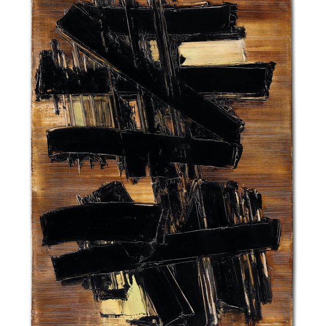 Pierre Soulages — Рисунок 65 х 50 см, 1957