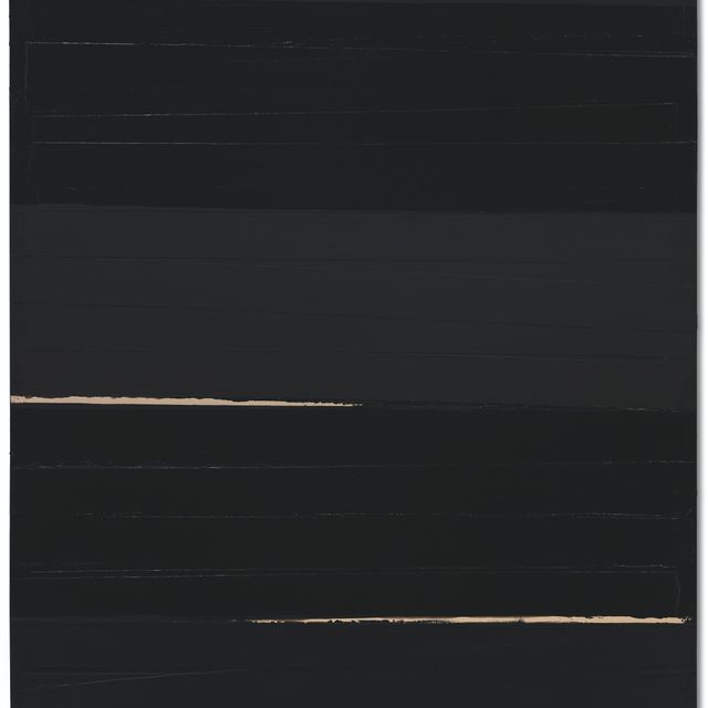 Pierre Soulages — Рисунок 165 x 130 см, 19 марта 2006