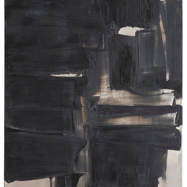 Pierre Soulages — Рисунок 130 х 97 см, 4 мая 1960 г.