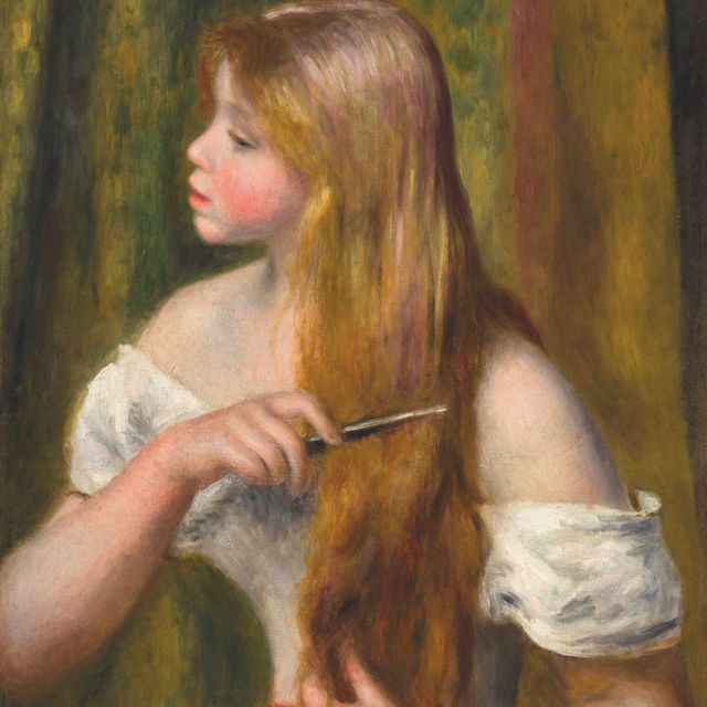 Pierre-Auguste Renoir — Молодая особа (Туалетная вода)