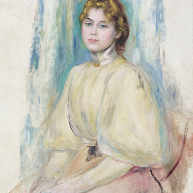 Pierre-Auguste Renoir — Портрет мадемуазель Ивонны Лероль