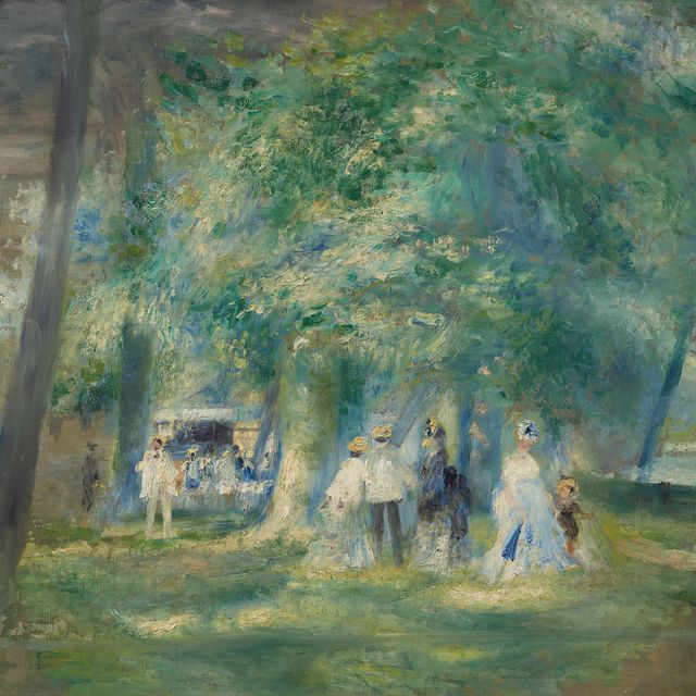 Pierre-Auguste Renoir — Праздник в Сен-Клу
