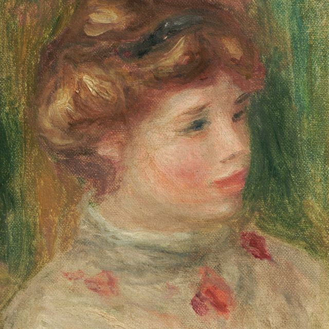 Pierre-Auguste Renoir — Женский портрет