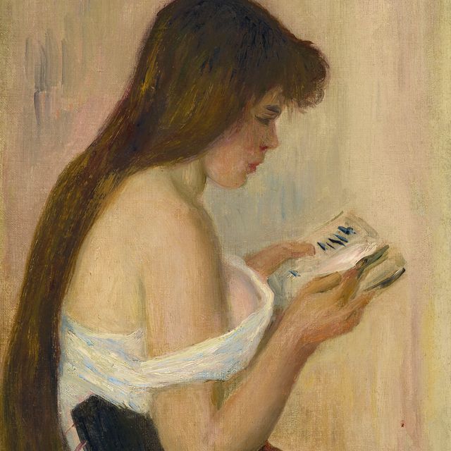 Pierre-Auguste Renoir — Молодая девушка-лизант