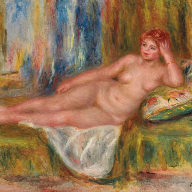 Pierre-Auguste Renoir — Новая женская кушетка