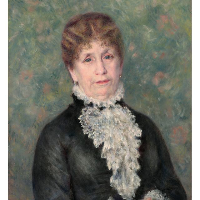 Pierre-Auguste Renoir — Портрет мадам Фульд (женщина в жабо)