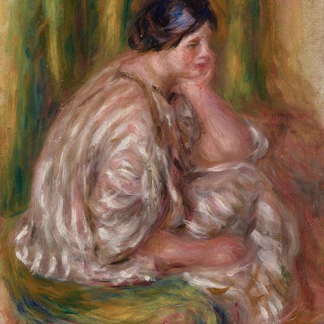 Pierre-Auguste Renoir — Восточная женщина в костюме