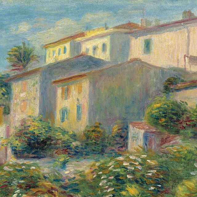 Pierre-Auguste Renoir — Дорога на почту в Кань