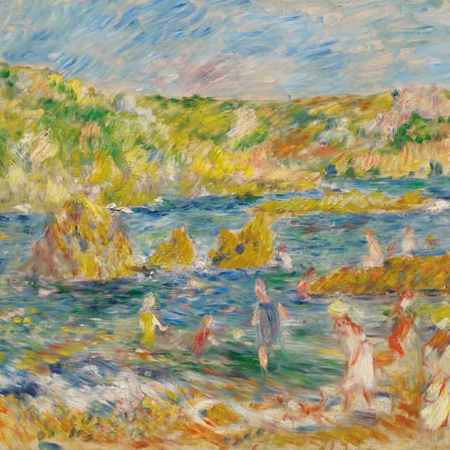 Pierre-Auguste Renoir — Рестораны Гернеси для гостей (пляж Гернеси)