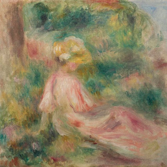 Pierre-Auguste Renoir — Молодая девушка, которая танцует без презерватива