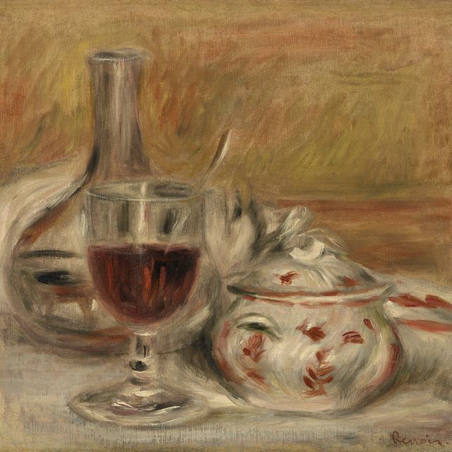 Pierre-Auguste Renoir — Графин, настоящий и более сочный