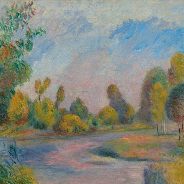 Pierre-Auguste Renoir — На берегу реки