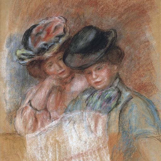Pierre-Auguste Renoir — Две женщины-лизантки