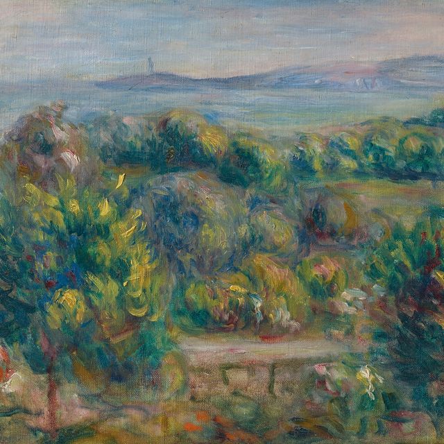 Pierre-Auguste Renoir — Поездка на юг, прямо в море