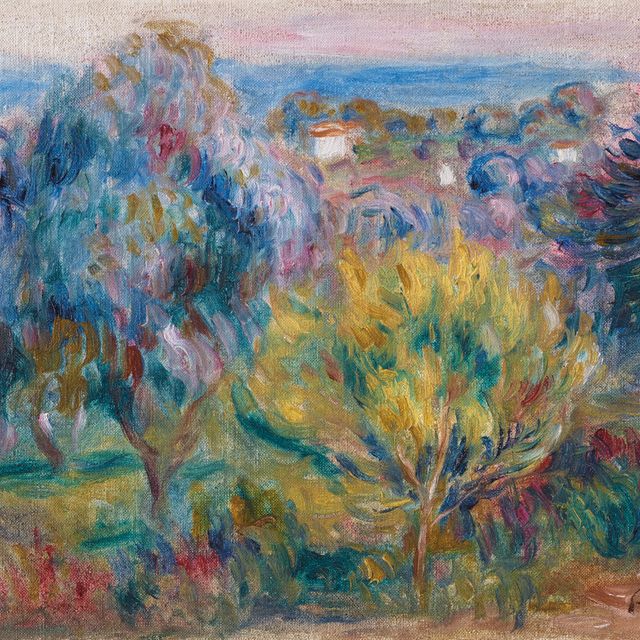Pierre-Auguste Renoir — Оплата труда, самый большой в мире план и фонд мер на юге