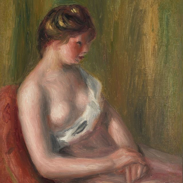 Pierre-Auguste Renoir — Женская осанка