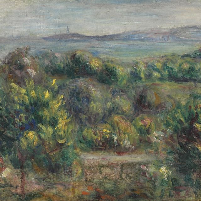 Pierre-Auguste Renoir — Оплата, желтая улица