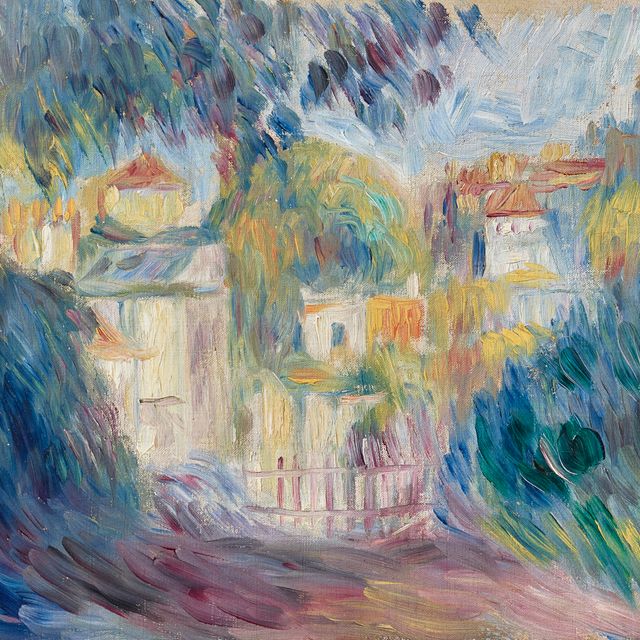 Pierre-Auguste Renoir — Сад на Монмартре
