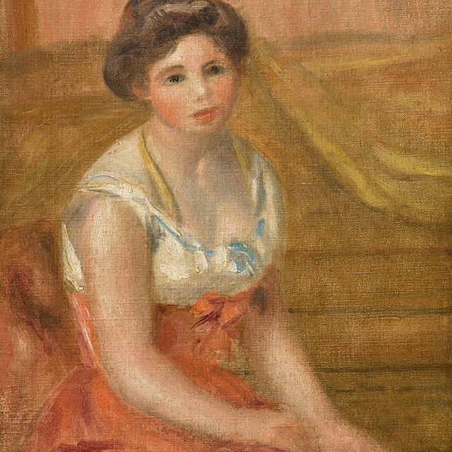 Pierre-Auguste Renoir — Женская осанка