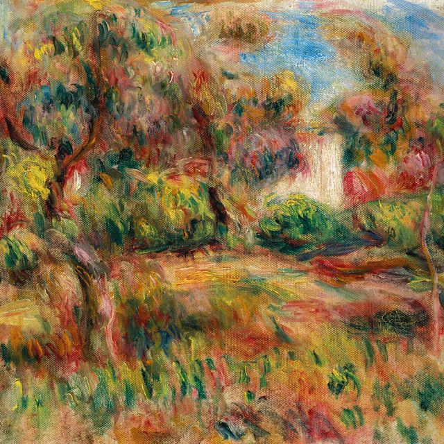 Pierre-Auguste Renoir — Оплата по-домашнему (Маленькая оплата)