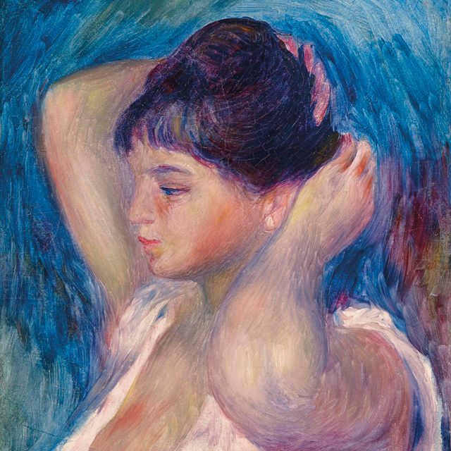 Pierre-Auguste Renoir — Прическа в стиле Ла