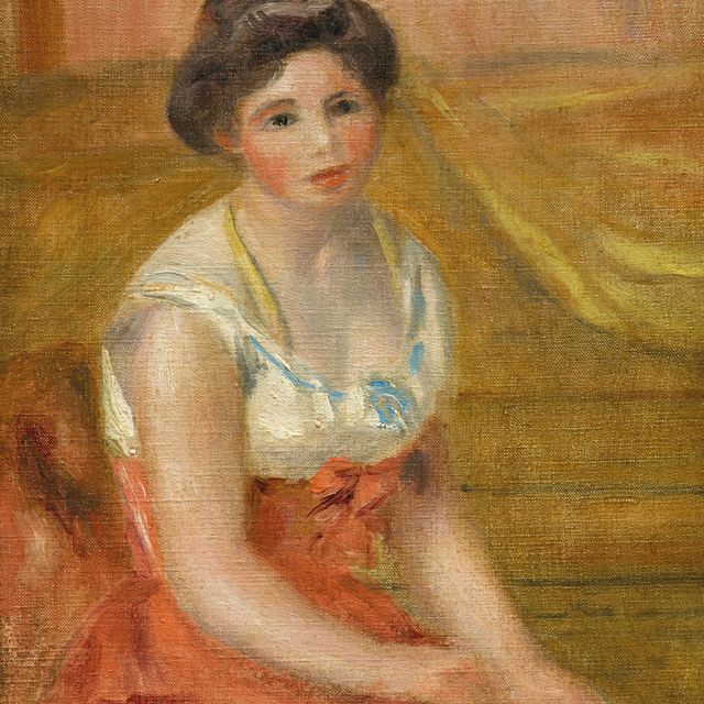 Pierre-Auguste Renoir — Женская осанка