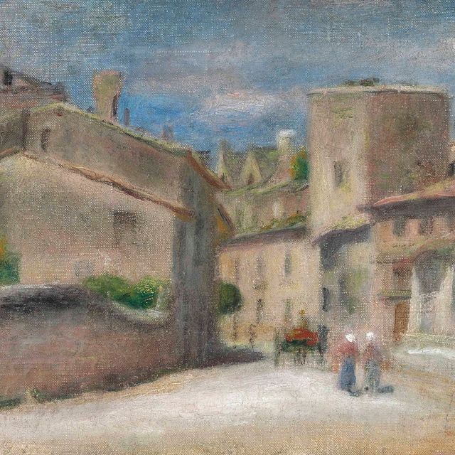Pierre-Auguste Renoir — Улица Вильнев-лез-Авиньон