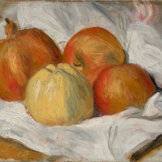 Pierre-Auguste Renoir — Яблоки, груша и граната на кончиках пальцев