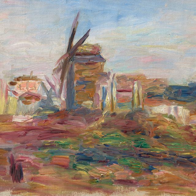 Pierre-Auguste Renoir — Мулен на холме Монмартр