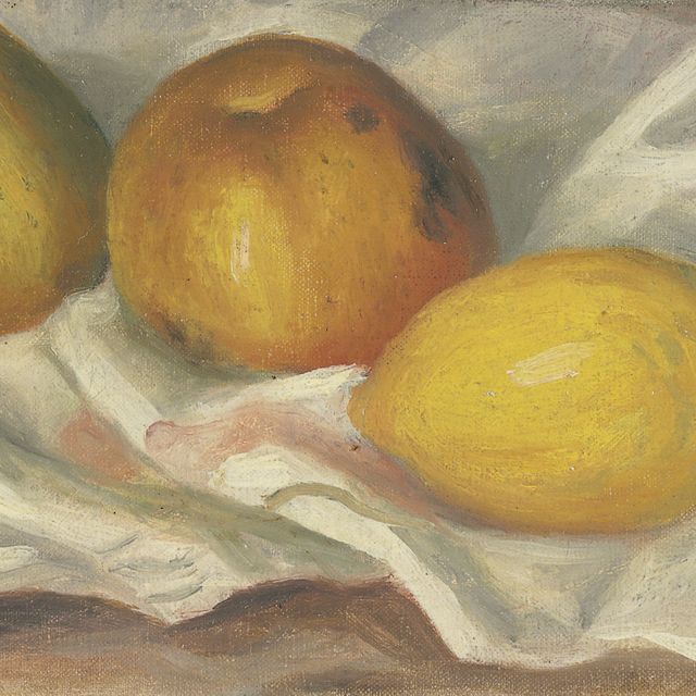 Pierre-Auguste Renoir — Два яблока с цитрусом