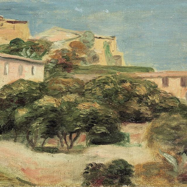 Pierre-Auguste Renoir — Улица в Кань
