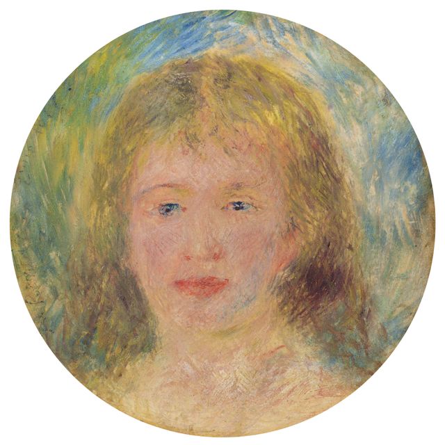Pierre-Auguste Renoir — Тет-а-тет с женщиной, Жанна Самари
