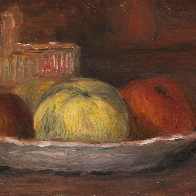 Pierre-Auguste Renoir — Цветы, которые танцуют на платьях и панье