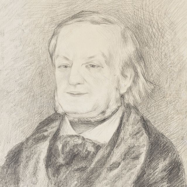 Pierre-Auguste Renoir — Портрет Рихарда Вагнера
