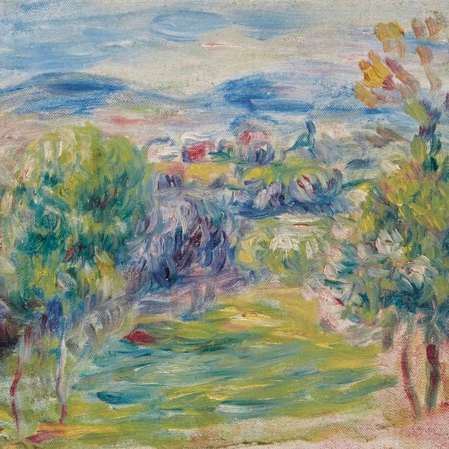 Pierre-Auguste Renoir — Дом Ренуара в Кань-сюр-Мер