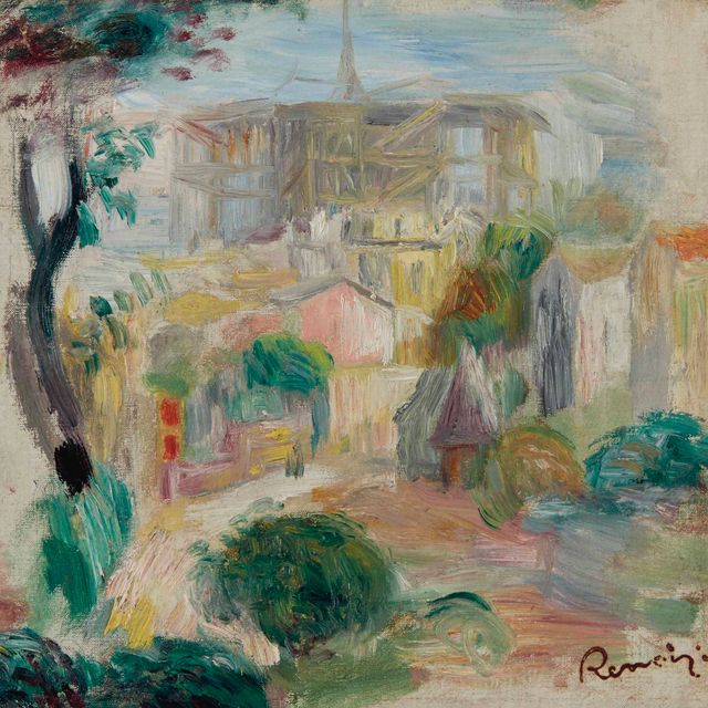 Pierre-Auguste Renoir — Улица Сакре-Кер