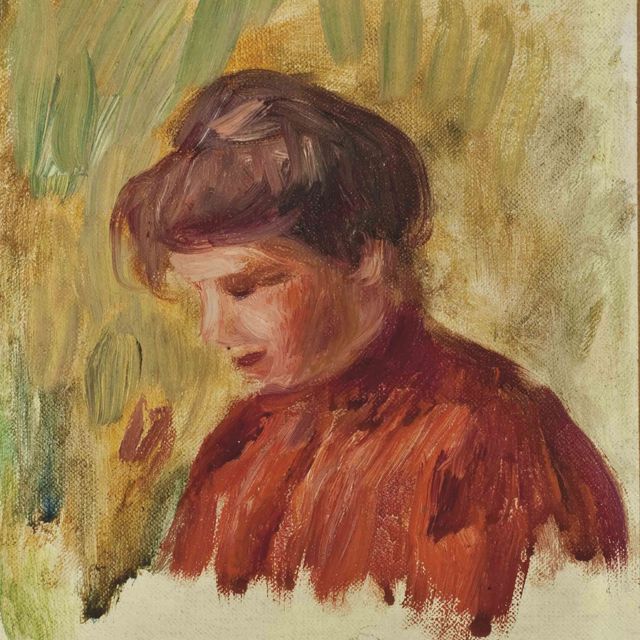 Pierre-Auguste Renoir — Портрет молодой девушки