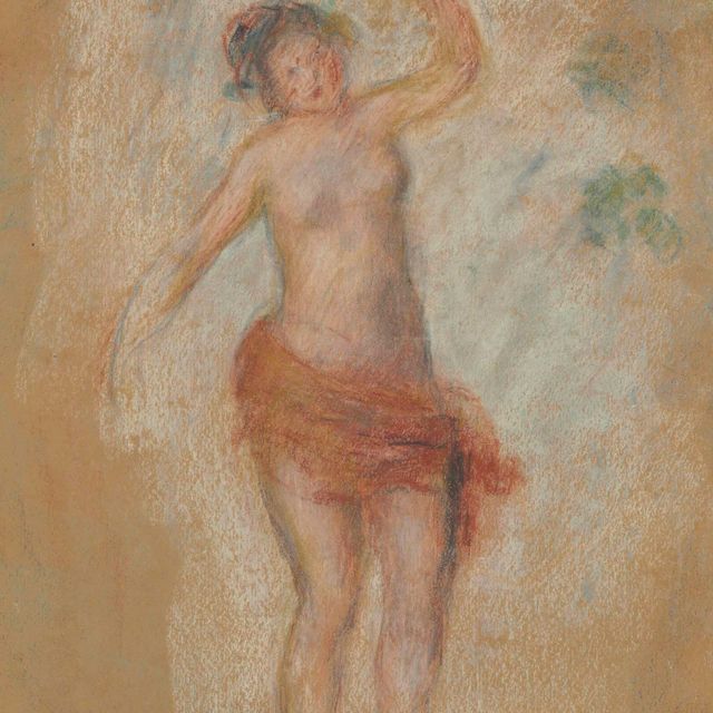 Pierre-Auguste Renoir — Танцующая фаунесса - это этюд для Эдипа-Рои
